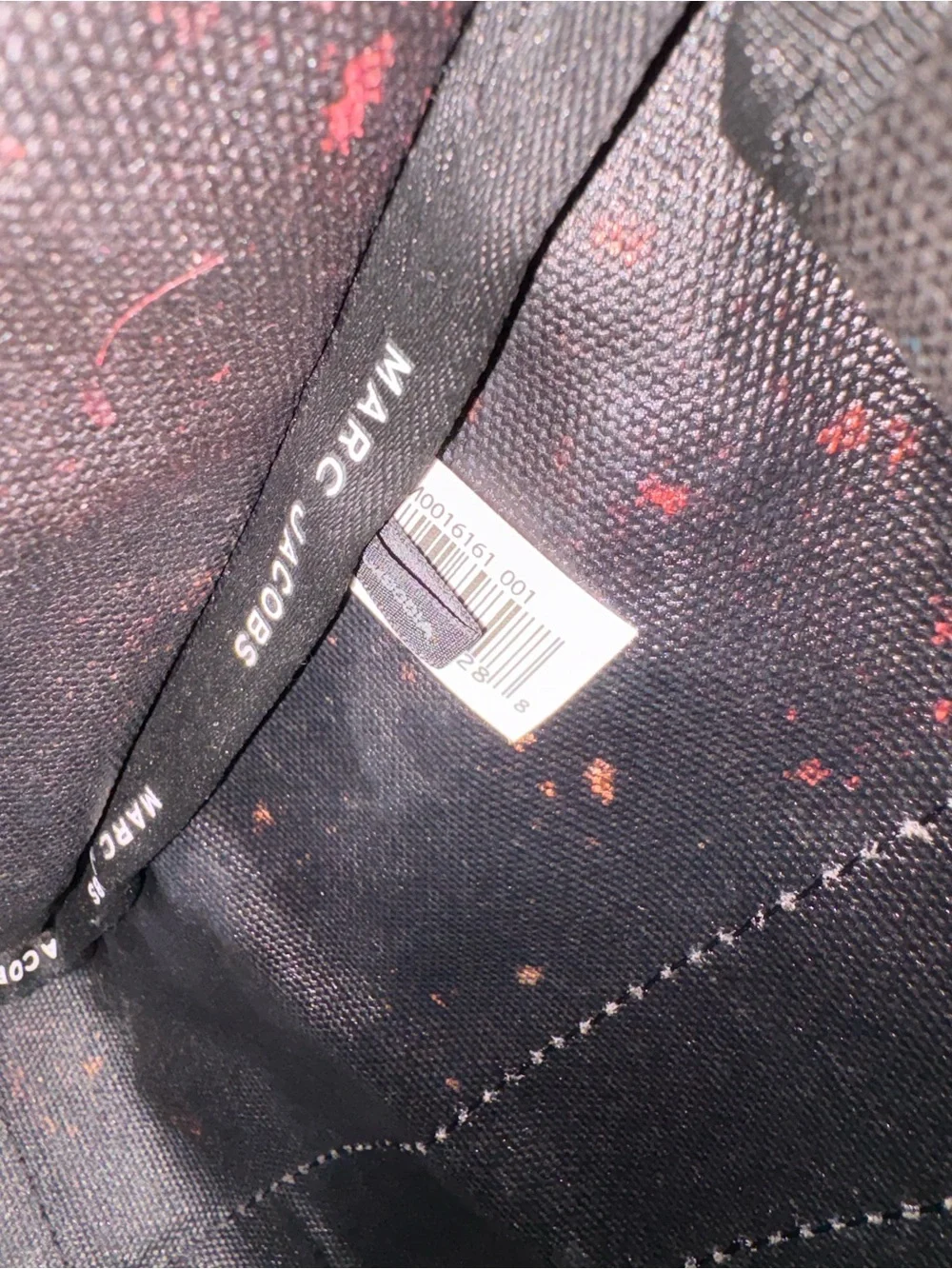 Marc Jacobs Multicolor Gradient Canvas Tote with White Logo